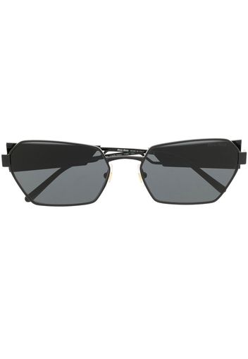 Miu Miu Eyewear Schmale Cat-Eye-Sonnenbrille - Schwarz