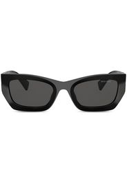 Miu Miu Eyewear Sonnenbrille mit eckigem Gestell - Schwarz