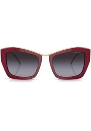 Miu Miu Eyewear Sonnenbrille mit Cat-Eye-Gestell - Rot