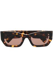 Miu Miu Eyewear cat-eye frame sunglasses - Braun