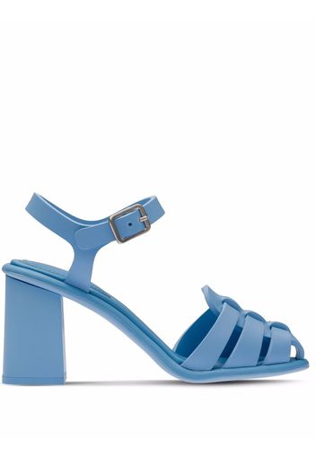 Miu Miu EVA ankle strap 85mm sandals - Blau