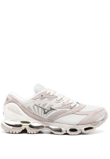 Mizuno multi-panel lace-up sneakers - Nude