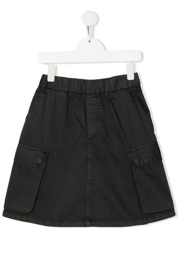 MM6 Maison Margiela Kids Rock mit Logo-Stickerei - Grau