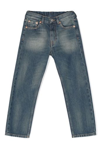 MM6 Maison Margiela Kids Jeans mit geradem Bein - Blau