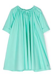 MM6 Maison Margiela Kids bow-detail shift dress - Blau