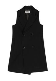 MM6 Maison Margiela Kids Doppelreihige Weste - Schwarz