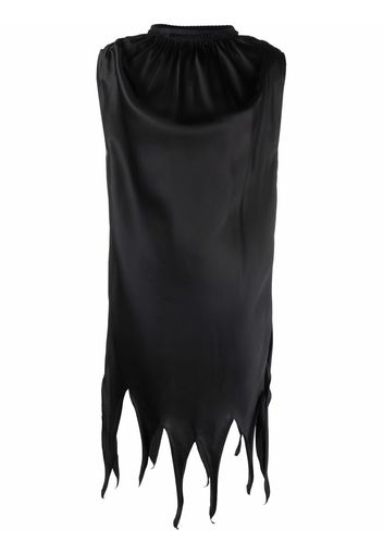 MM6 Maison Margiela Kleid aus Satin - Schwarz