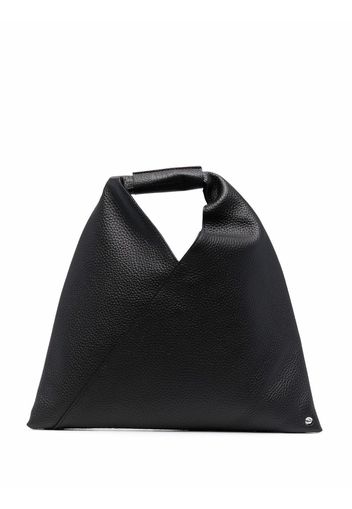 MM6 Maison Margiela contrasting-stitch tote bag - Schwarz