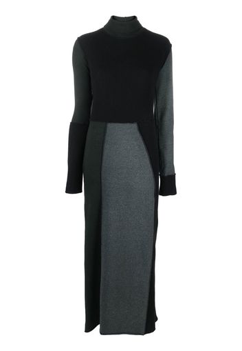 MM6 Maison Margiela colour-block dress - Grün