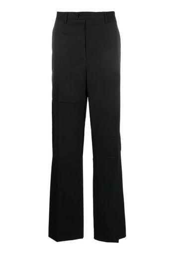 MM6 Maison Margiela tailored straight-leg trousers - Schwarz