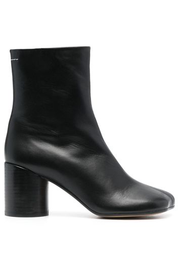 MM6 Maison Margiela 70mm leather ankle boots - Schwarz