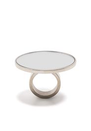 MM6 Maison Margiela circular-frame ring - Silber