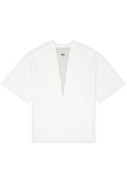 MM6 Maison Margiela T-Shirt mit Logo - Weiß