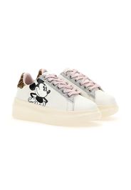 Moa Kids Mickey platform sneakers - Weiß