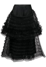 Molly Goddard tulle full skirt - Schwarz