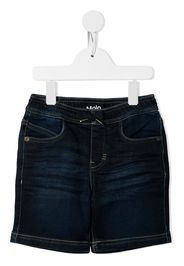 Molo Jeans-Shorts mit Logo-Patch - Blau