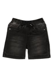 Molo cotton-blend denim shorts - Schwarz