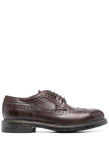 Moma allacciata lace-up brogues - Braun