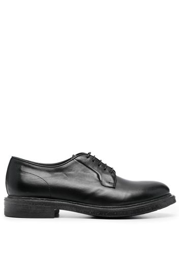 Moma lace-up leather derby shoes - Schwarz