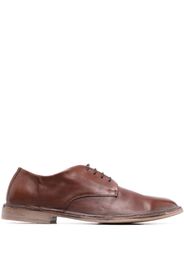 Moma leather lace-up shoes - Braun