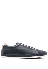 Moma leather low-top sneakers - Blau
