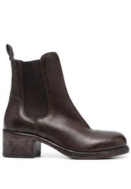 Moma 50mm leather Chelsea boots - Braun