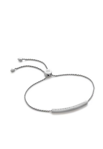 Monica Vinader Linear Friendship Armband - Silber