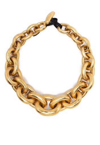 Monies chunky gold-tone chain necklace