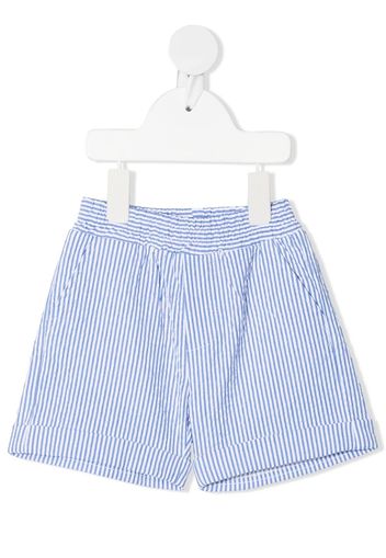 Monnalisa Shorts mit Nadelstreifen - Blau