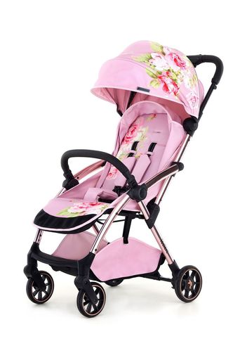 Monnalisa Leclerc Baby floral stroller - Rosa