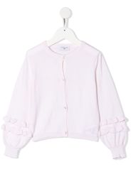 Monnalisa Cardigan mit Rüschen - Rosa