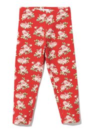 Monnalisa MONNALISA GIRL LGGNG ST FLOWERS W MCRO B - Rot