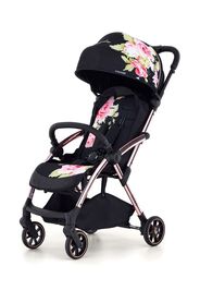 Monnalisa Leclerc Baby floral stroller - Schwarz