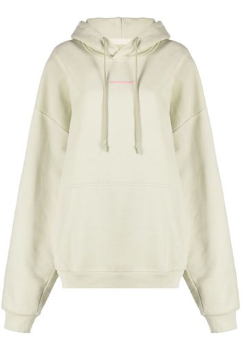 MONOCHROME Hoodie mit Logo - Grün