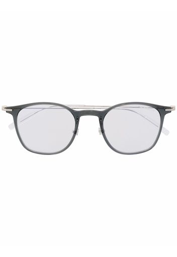 Montblanc Brille mit eckigem Gestell - Silber