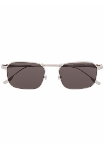 Montblanc rectangle-frame sunglasses - Silber