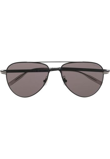 Montblanc pilot-frame sunglasses - Schwarz