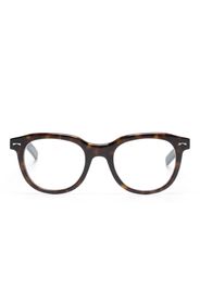 Montblanc tortoiseshell round-frame glasses - Braun