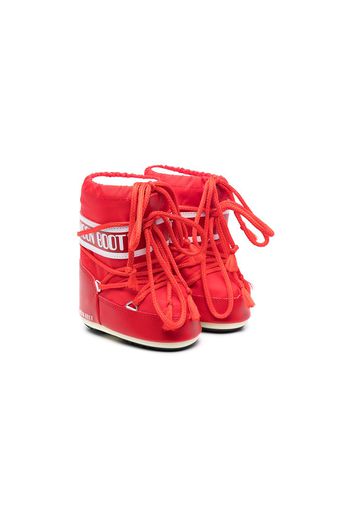 Moon Boot Kids Mini Schneestiefel - Rot