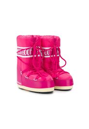 Moon Boot Kids Schneestiefel mit Schnürung - Rosa