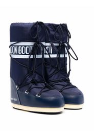 Moon Boot Kids Stiefel mit Schnürung - Blau