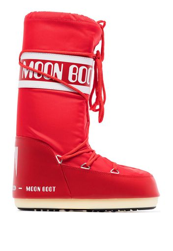 Moon Boot 'Icon' Schneestiefel - Rot