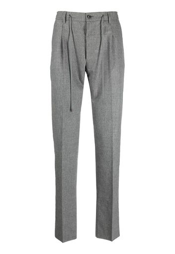 Moorer cropped trousers - Grau
