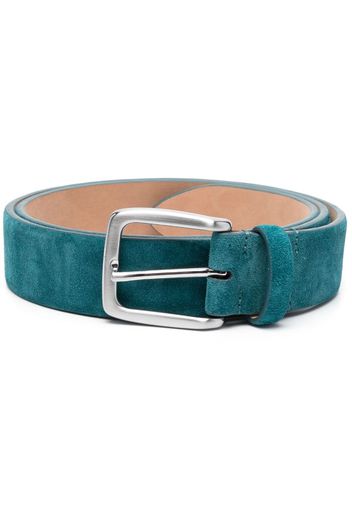 Moorer suede leather belt - Blau