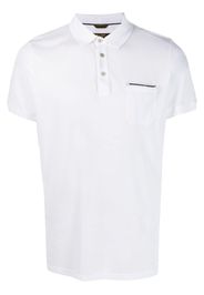 Moorer Peschici-JTP cotton polo shirt - Weiß