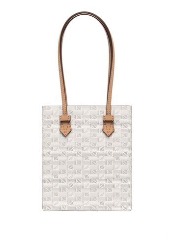 Moreau monogram-print tote bag - Nude