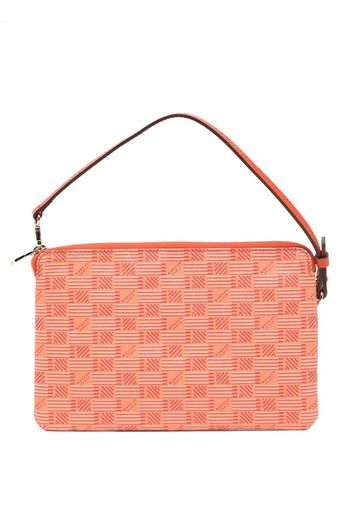 Moreau Portfolio leather laptop sleeve - Orange