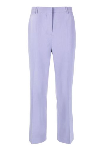 MOSCHINO JEANS slim-cut chino trousers - Violett