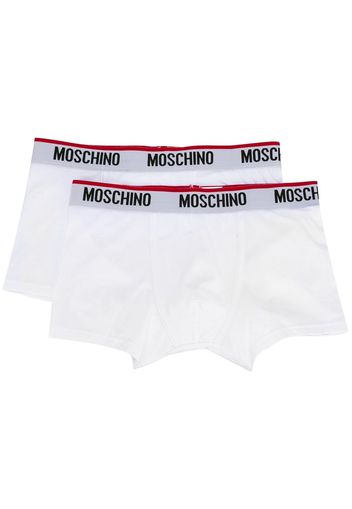 Moschino Set mit zwei Shorts - Weiß