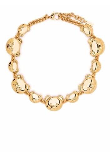 Moschino Teddy Bear Choker - Gold